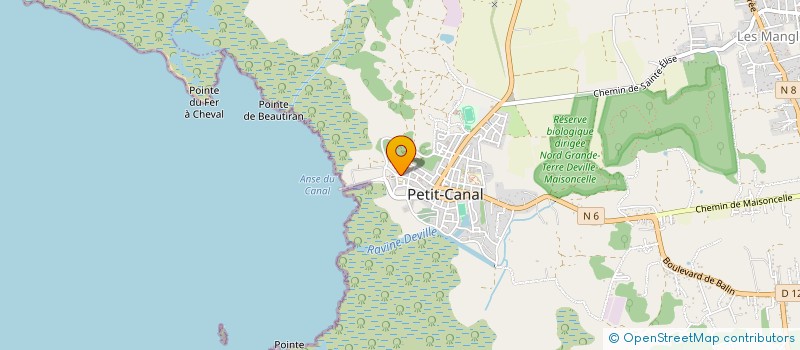 localisation de l'entreprise EUROCARIBES à PETIT-CANAL