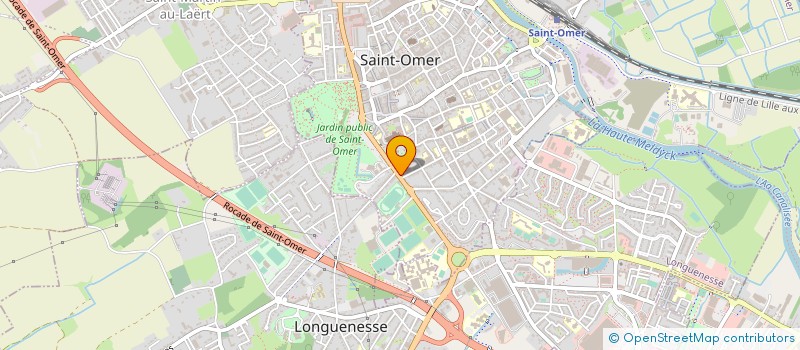 localisation de l'entreprise EUROCARREFOUR CALAIS  SAINT-OMER