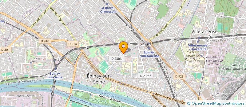 localisation de l'entreprise EUROCASH à EPINAY-SUR-SEINE