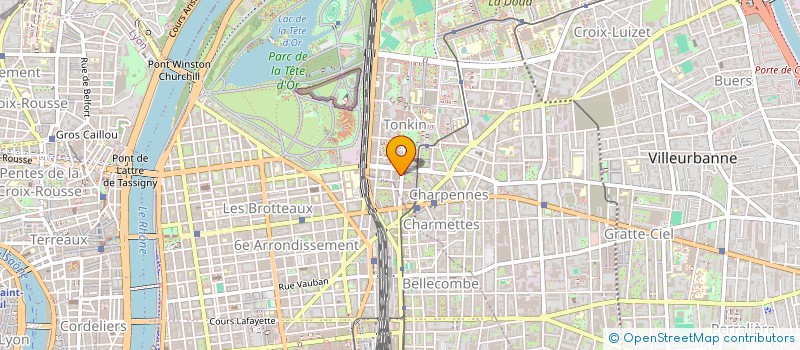 localisation de l'entreprise EUROCAVE FRANCE  VILLEURBANNE