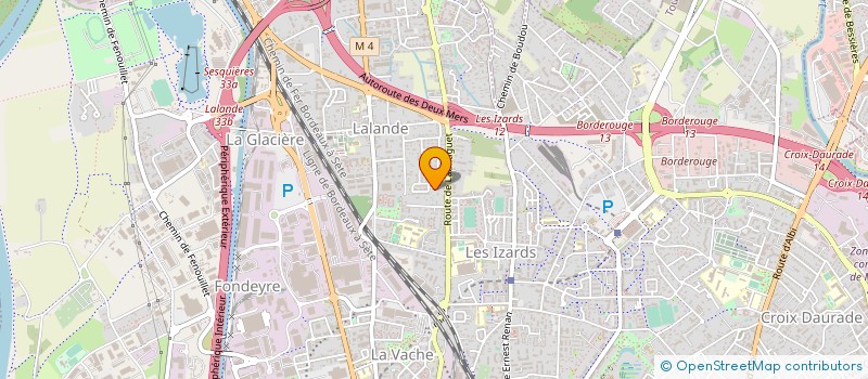 localisation de l'entreprise EUROCCTRANS à TOULOUSE