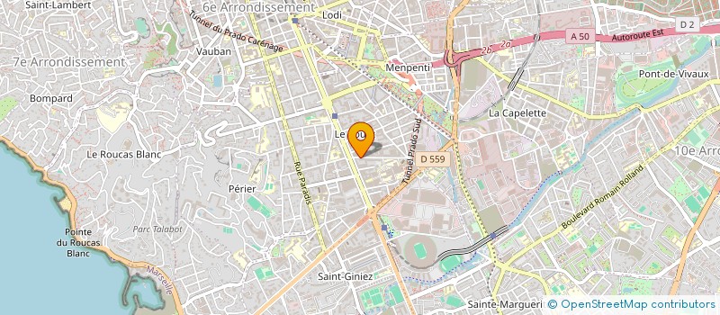 localisation de l'entreprise EUROCEF EXPANSION à MARSEILLE