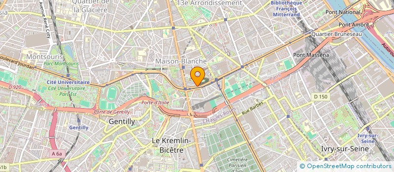 localisation de l'entreprise EUROCESSION à PARIS
