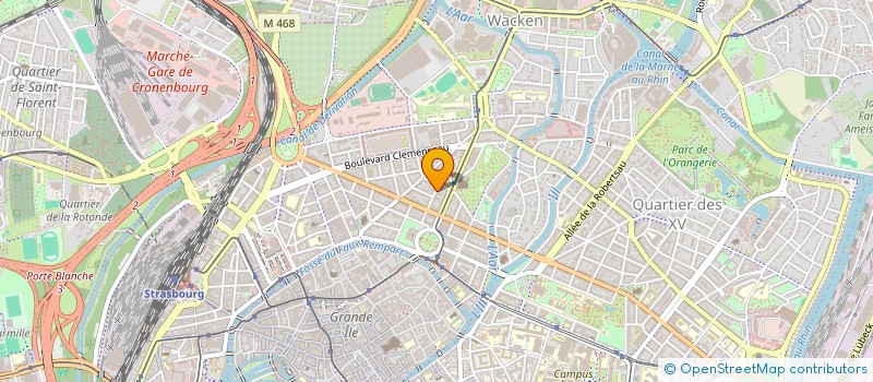 localisation de l'entreprise EUROCETHIAL à STRASBOURG