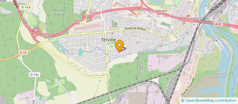 localisation de l'entreprise EUROCHAPE AD  TERVILLE