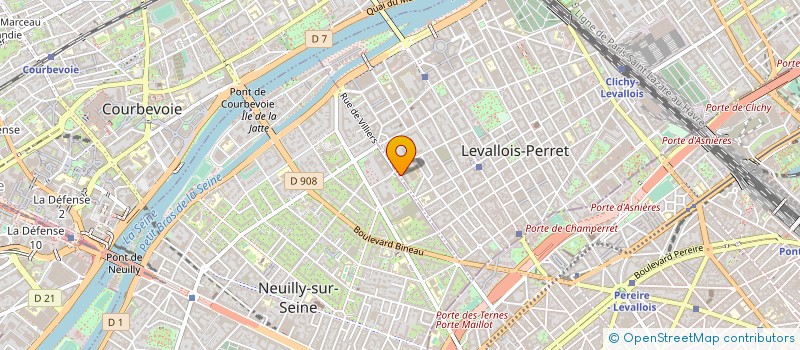 localisation de l'entreprise EUROCHEM AGRO FRANCE à LEVALLOIS-PERRET