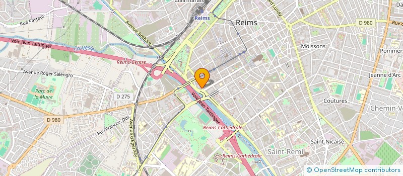 localisation de l'entreprise EUROCHERCH  REIMS