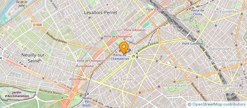 localisation de l'entreprise EUROCHIR à PARIS
