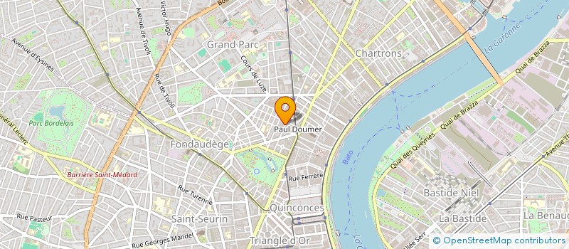 localisation de l'entreprise EUROCHIR à BORDEAUX