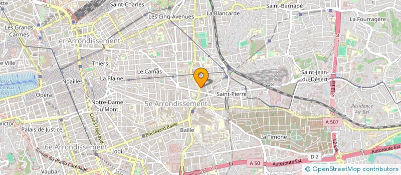 localisation de l'entreprise EUROCHIRURGIE à MARSEILLE