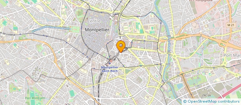 localisation de l'entreprise EUROCIEL  MONTPELLIER