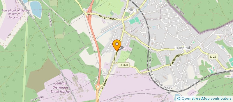 localisation de l'entreprise EUROCLEAN FRANCE  CARLING