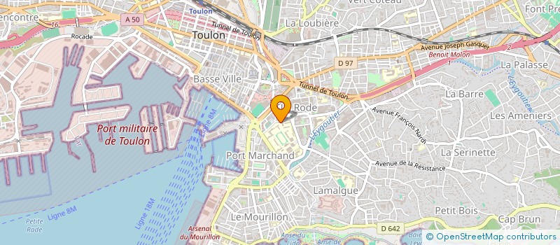 localisation de l'entreprise EUROCLEANERS  LA VALETTE-DU-VAR