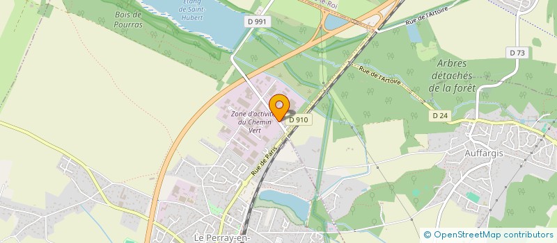 localisation de l'entreprise EUROCOFFRAGE à LE PERRAY-EN-YVELINES
