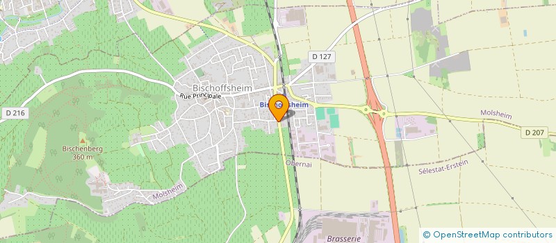 localisation de l'entreprise EUROCOLLECTIVITES à BISCHOFFSHEIM