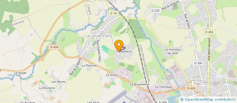 localisation de l'entreprise EUROCOM à LA LANDE-PATRY