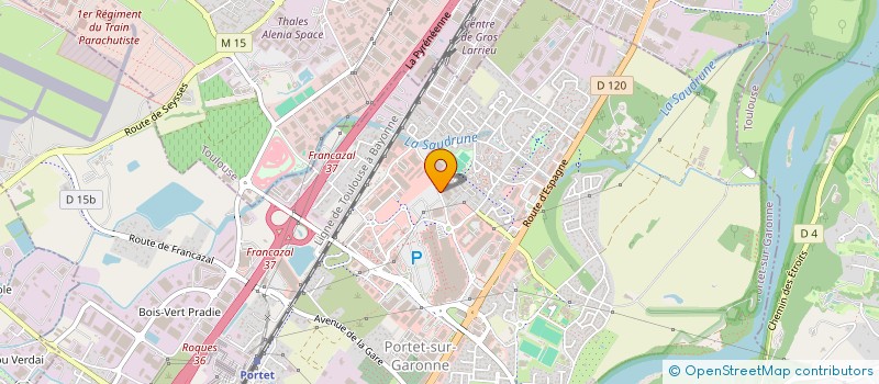 localisation de l'entreprise EUROCOM GENIE CIVIL  PORTET-SUR-GARONNE