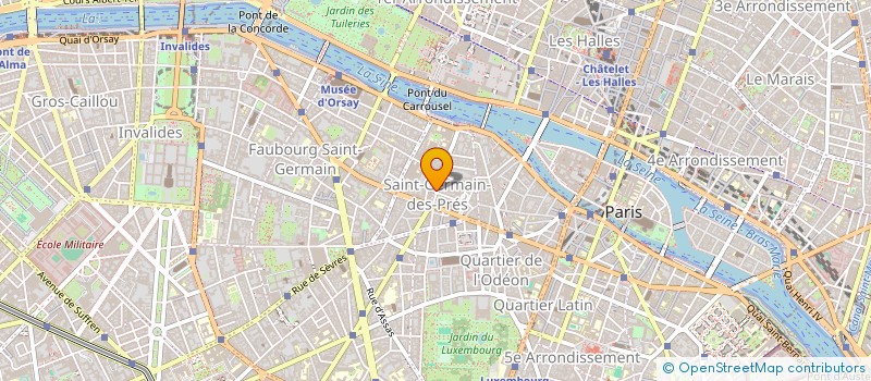 localisation de l'entreprise EUROCOM MARKETING à PARIS