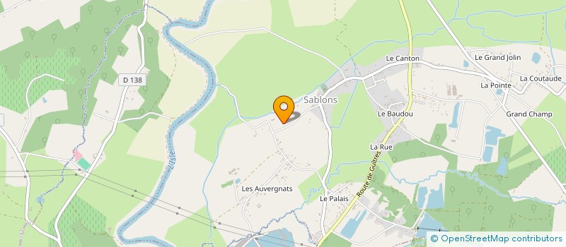 localisation de l'entreprise EUROCOMPOSITE à SABLONS
