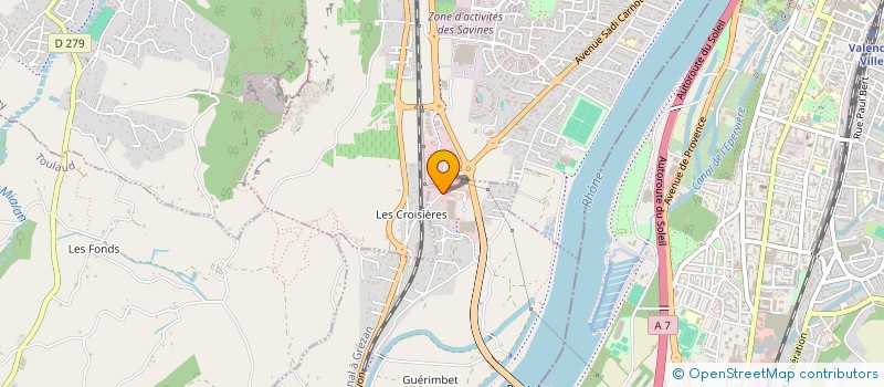 localisation de l'entreprise EUROCONCEPT 7  SOYONS