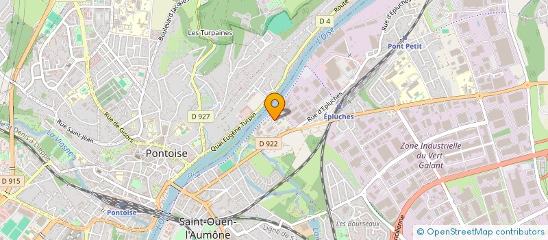 localisation de l'entreprise EUROCONTROL TECHNIQUE AUTO à SAINT-OUEN-L'AUMONE