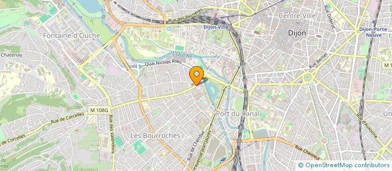 localisation de l'entreprise EUROCOURSES à DIJON