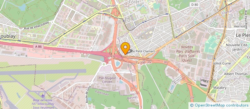 localisation de l'entreprise EURODALLAGIS à CLAMART