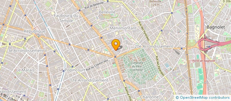 localisation de l'entreprise EURODATANET  PARIS