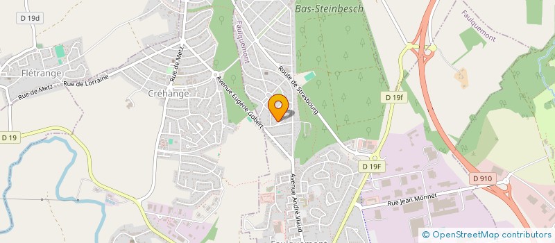 localisation de l'entreprise EURODEBARRAS  FAULQUEMONT