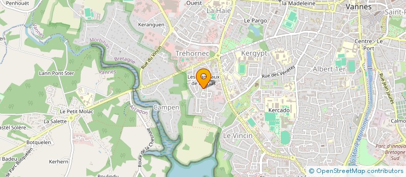 localisation de l'entreprise EURODEBAT à VANNES