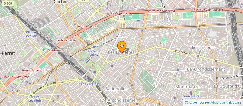 localisation de l'entreprise EURODECIBEL à PARIS
