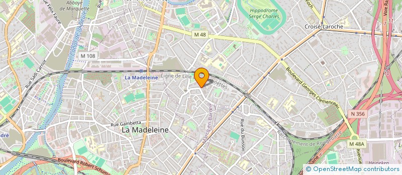 localisation de l'entreprise EURODECIDEHOLD à MARCQ-EN-BARŒUL