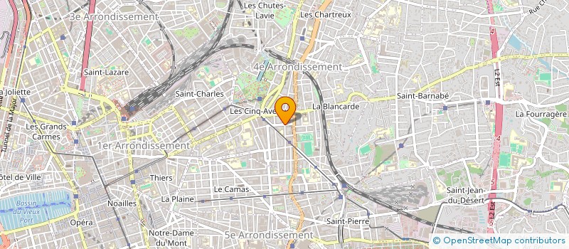 localisation de l'entreprise EURODECOR à MARSEILLE