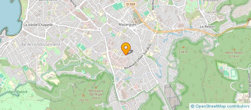 localisation de l'entreprise EURODECOR à MARSEILLE