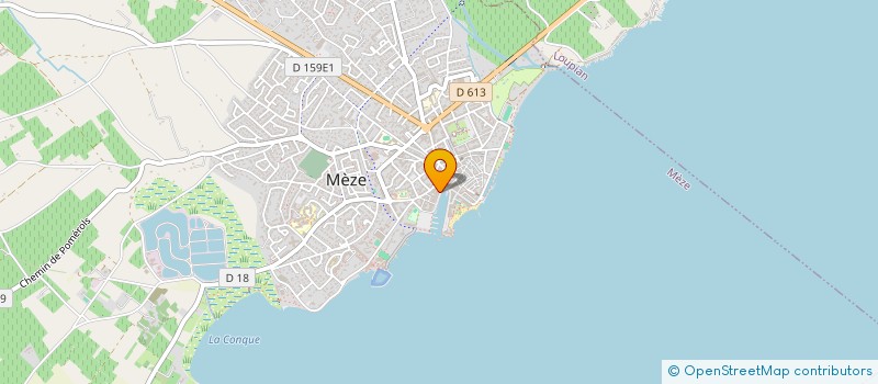 localisation de l'entreprise EURODELTA ASSOCIATION à MEZE