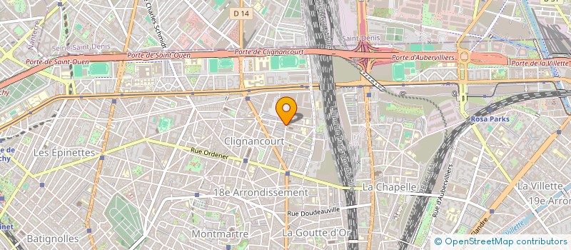 localisation de l'entreprise EURODEM à PARIS