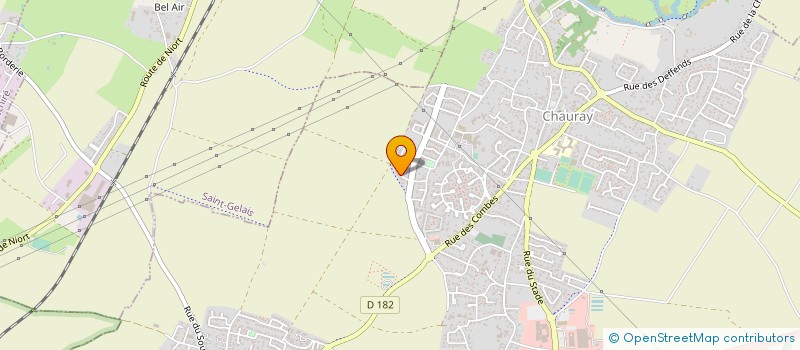 localisation de l'entreprise EURODEM  CHAURAY