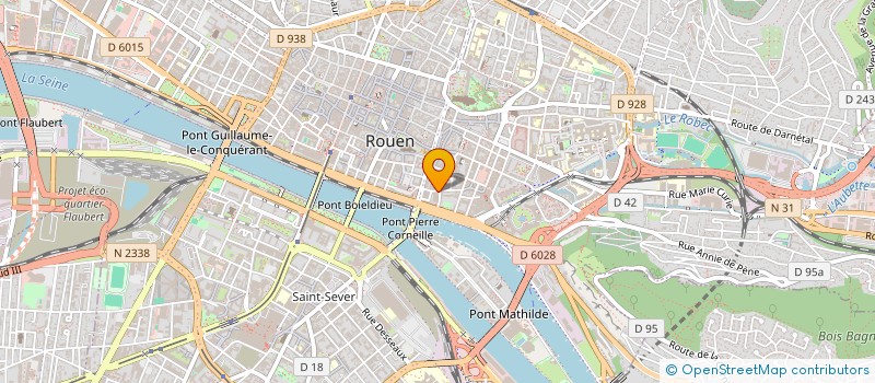 localisation de l'entreprise EURODEP à ROUEN