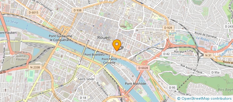 localisation de l'entreprise EURODEP PHARMA à ROUEN