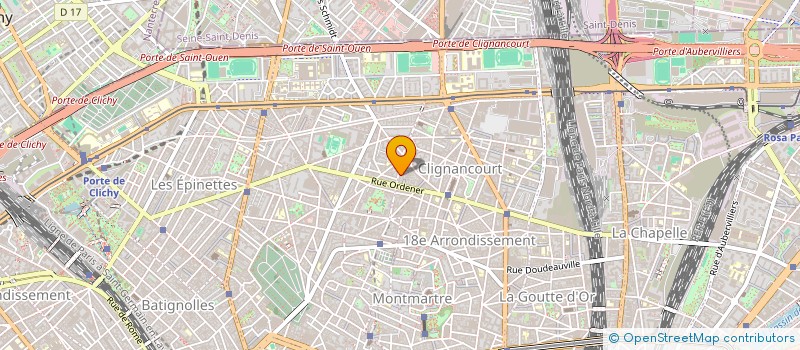 localisation de l'entreprise EURODEPANNE à PARIS