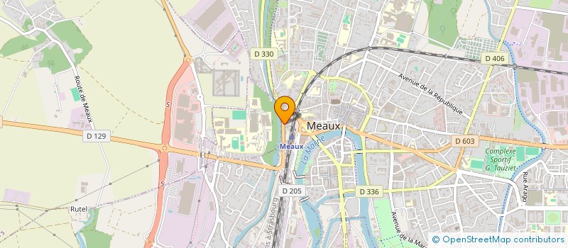 localisation de l'entreprise EURODEPOT à MEAUX
