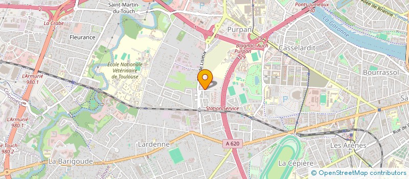 localisation de l'entreprise EURODESIGN OMNIPRATIQUE à TOULOUSE