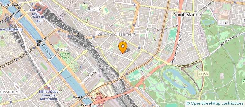 localisation de l'entreprise EURODIS à PARIS