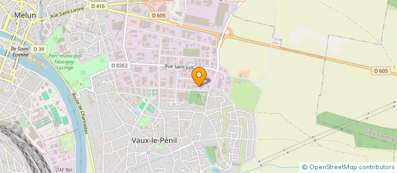 localisation de l'entreprise EURODIS MATIC à VAUX-LE-PENIL