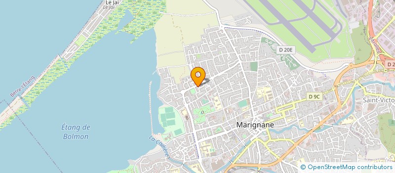 localisation de l'entreprise EURODISTRAL à MARIGNANE