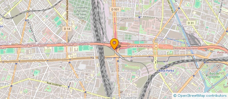 localisation de l'entreprise EURODISTRIBUTION  PARIS