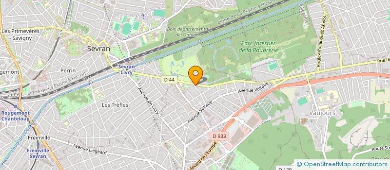 localisation de l'entreprise EURODOM SERVICES à LIVRY-GARGAN