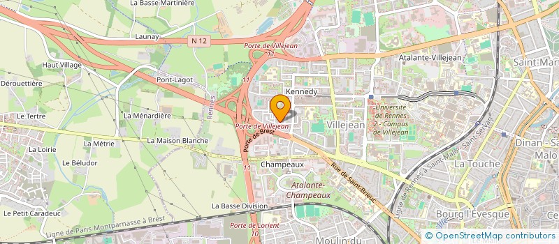 localisation de l'entreprise EURODOMI IMPORT à RENNES