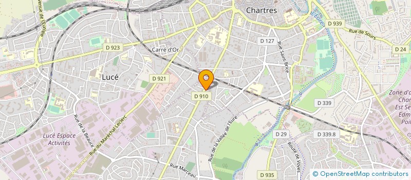 localisation de l'entreprise EURODOR à LUISANT