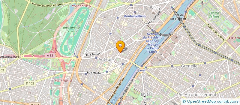 localisation de l'entreprise EURODYS à PARIS